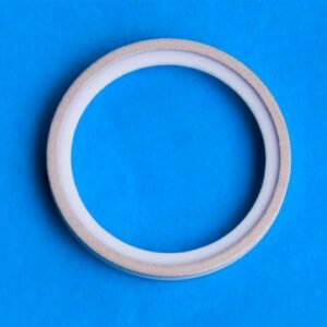 Custom high purity aluminum oxide ceramic metallization ring