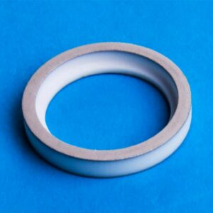 Customized 96% alumina metallised ceramic ring