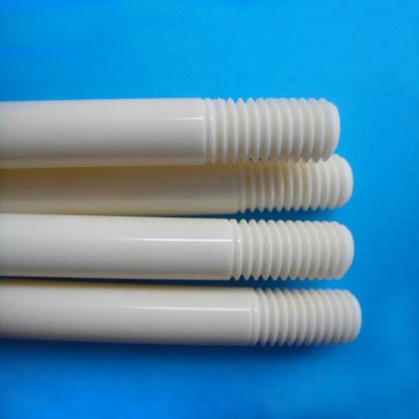 Customized Yttria Stabilized Threaded Zirconia Ceramic Rod