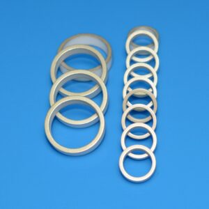 High precision machining metallized ceramic ring