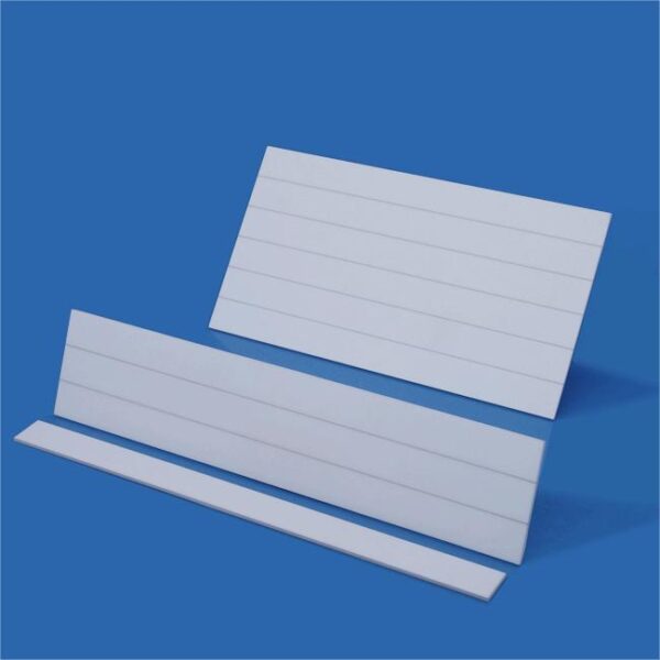 Laser scribing alumina ceramic strip