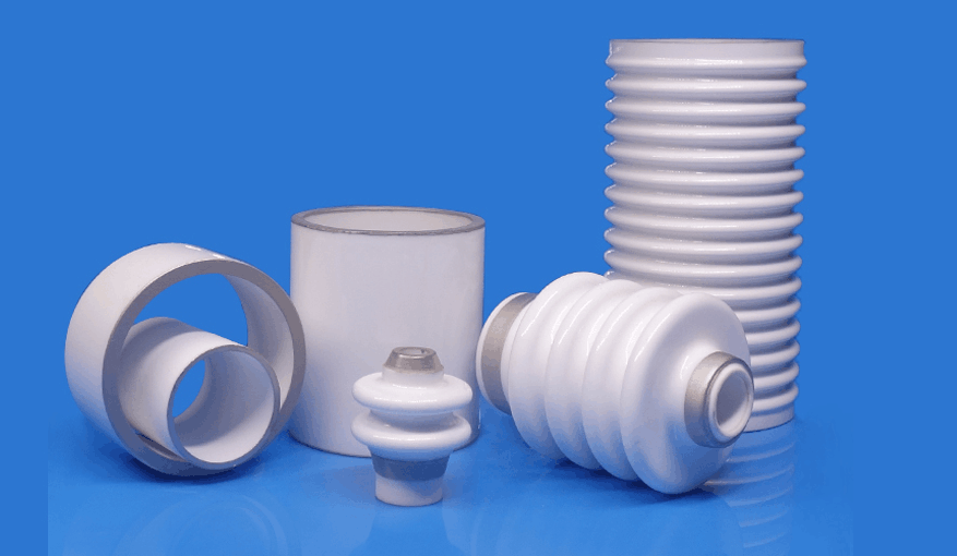 Alumina Metallized ceramic cylinder